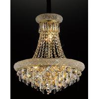 diyas il32110 alexandra crystal ceiling pendant in french gold