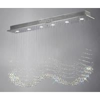 diyas il31380 colorado crystal linear ceiling pendant light