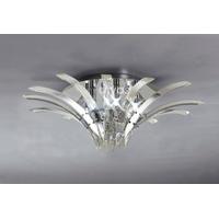Diyas IL50441 Sinclair Low Ceiling Light in Polished Chrome Finish