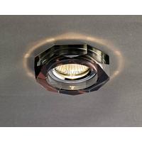 Diyas IL30823PU Dark Purple Crystal Recessed Hexagonal Downlight Fascia