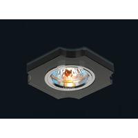 diyas il30809bl black crystal concave corner downlight fascia