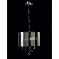 Diyas IL30464 Trace Ceiling Pendant Light in Polished Chrome Finish