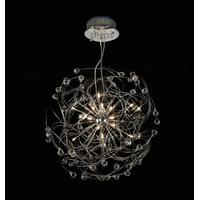 Diyas IL30171 Messe Ceiling Pendant Light in Polished Chrome Finish