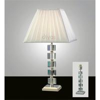 diyas il11021 ils20233 alina crystal table lamp in silver finish