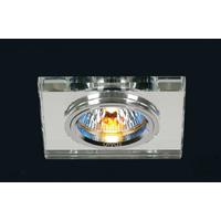 Diyas IL30817CH Clear Crystal Recessed Square Downlights Fascia