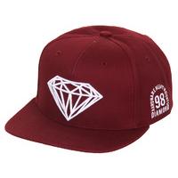 Diamond Brilliant Cap - Burgundy