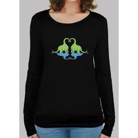 Dino Love long-sleeved t-shirt