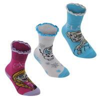 Disney 3 pack Crew Sock Girls