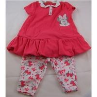 Disney at George - age 0-3mos - Pink - Dress & leggings Set