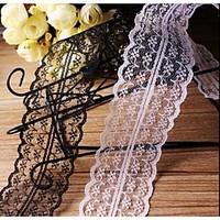 diy 45cm width flower weaving border craft lace ribbon 2 yards