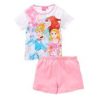 Disney Princess Girls Short Pyjamas