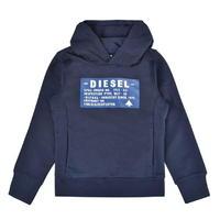 DIESEL Children Boys Sinbot Logo Hooded Sweatshirt