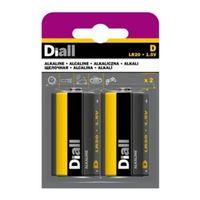 Diall D Alkaline Battery Pack of 2