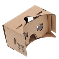 DIY Google Cardboard Virtual Reality VR Mobile Phone 3D Viewing Glasses for 5.5\