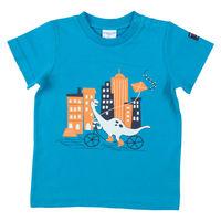 Dinosaur Baby T-shirt - Turquoise quality kids boys girls