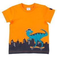 Dinosaur Baby T-shirt - Orange quality kids boys girls