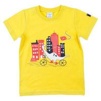 Dinosaur Kids T-shirt - Yellow quality kids boys girls