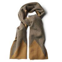 Diamond Scarf - Dark Camel