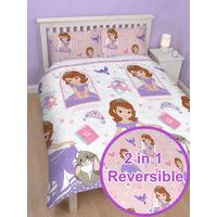 Disney Sofia The First Academy Double Reversible Duvet Cover Set