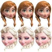 Disney Frozen Anna & Elsa Party Masks