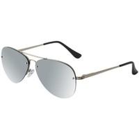 dirty dog astro sunglasses silver mens sunglasses in silver