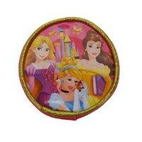 Disney Princess Round Purse Coin Pouch, 8 Cm, Pink