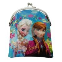 Disney Frozen Clasp Purse Coin Pouch, 12 Cm, Light Blue