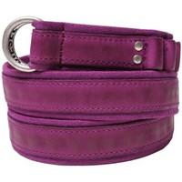 Diesel - Cotton Leather Belt DNASBELT women\'s Belt in purple