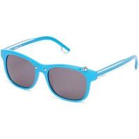 diesel dl0048 53 87a womens sunglasses in blue