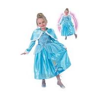 Disney Princess ~ Cinderella Deluxe (winter Wonderland) - Kids Costume 3 - 4