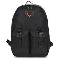 diesel cross back mens backpack in black