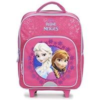 Disney REINE DES NEIGES SAC A DOS TROLLEY 35CM girls\'s Children\'s Rucksack in pink