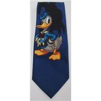 disney blue mix donald duck print tie