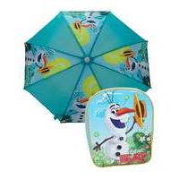 Disney Frozen Olaf Backpack And Umbrella