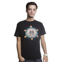 Dios Azteca T-Shirt // Black 100% cotton