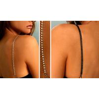 diamante bra straps