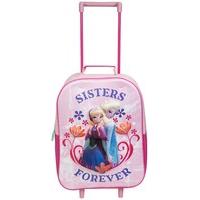 disney frozen sisters forever 3d large wheeled bag
