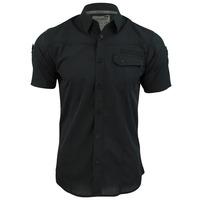 Dissident Zeta cotton shirt in black