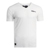 Dissident Ribber cotton white t-shirt