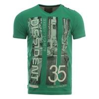 Dissident Discode green t-shirt