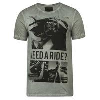 Dissident Need A Ride grey t-shirt