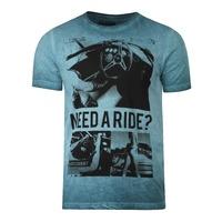 Dissident Need A Ride blue t-shirt