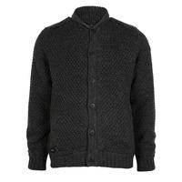 Dissident Zaine wool blend cardigan in Charcoal