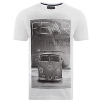 dissident optic white fear nothing t shirt