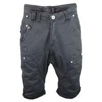 Dissident Spin cotton cargo shorts in grey