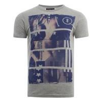 Dissident grey Diss Bikini t-shirt