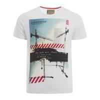 Dissident Disscrane white t-shirt