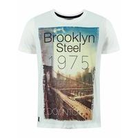 Dissident Brooklyn Steel T-Shirt in Ivory