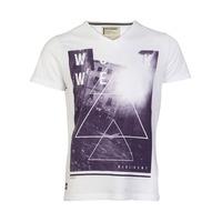 Dissident Workwear T-Shirt in Optic White