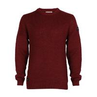 Dissident Jamal textured knitted jumper in red